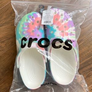 Tie-Die Crocs!